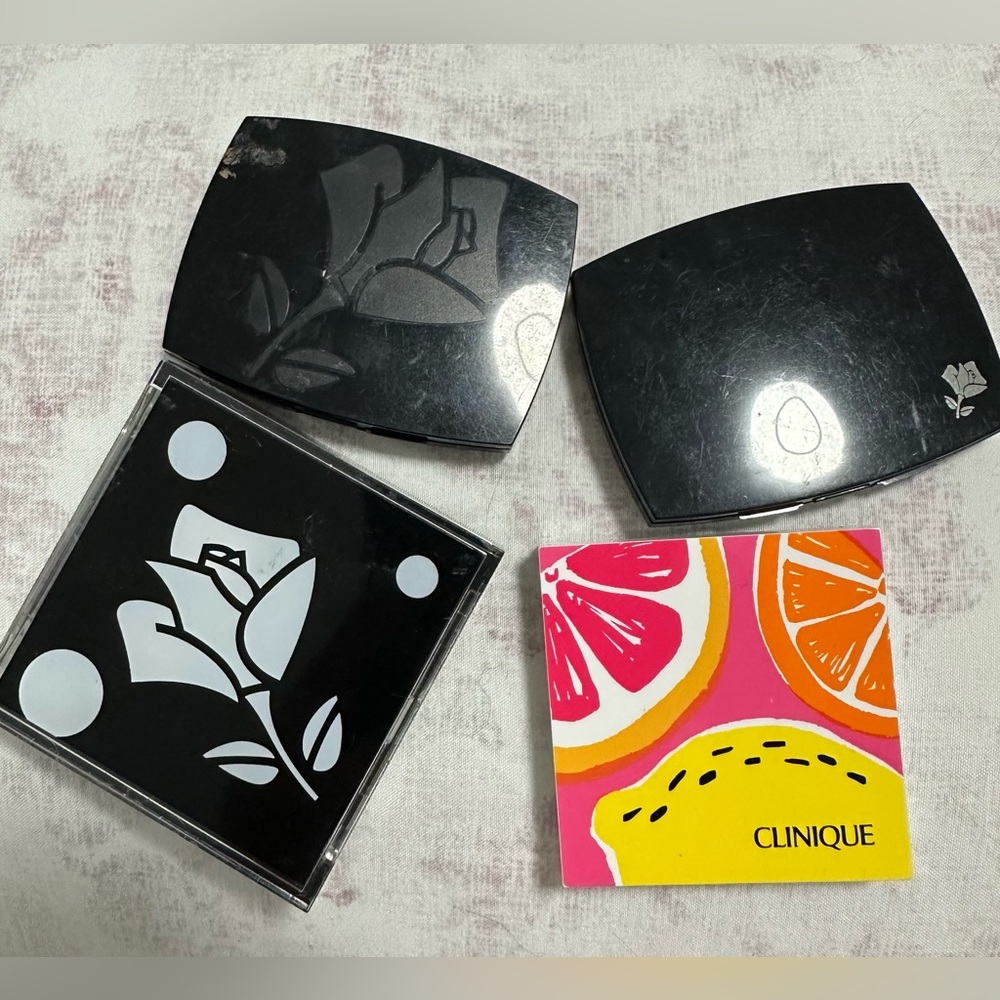 4 x Quad Eyeshadow Palettes (Clinique and Lancôme) - Basically new